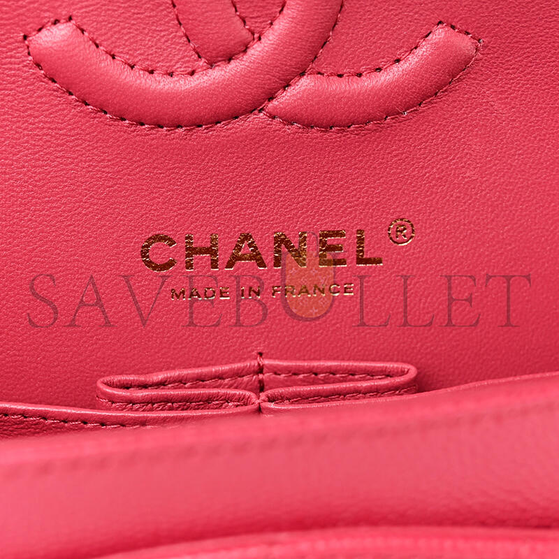 CHANEL CAVIAR QUILTED SMALL DOUBLE FLAP 1411761 (23*14.5*6cm)