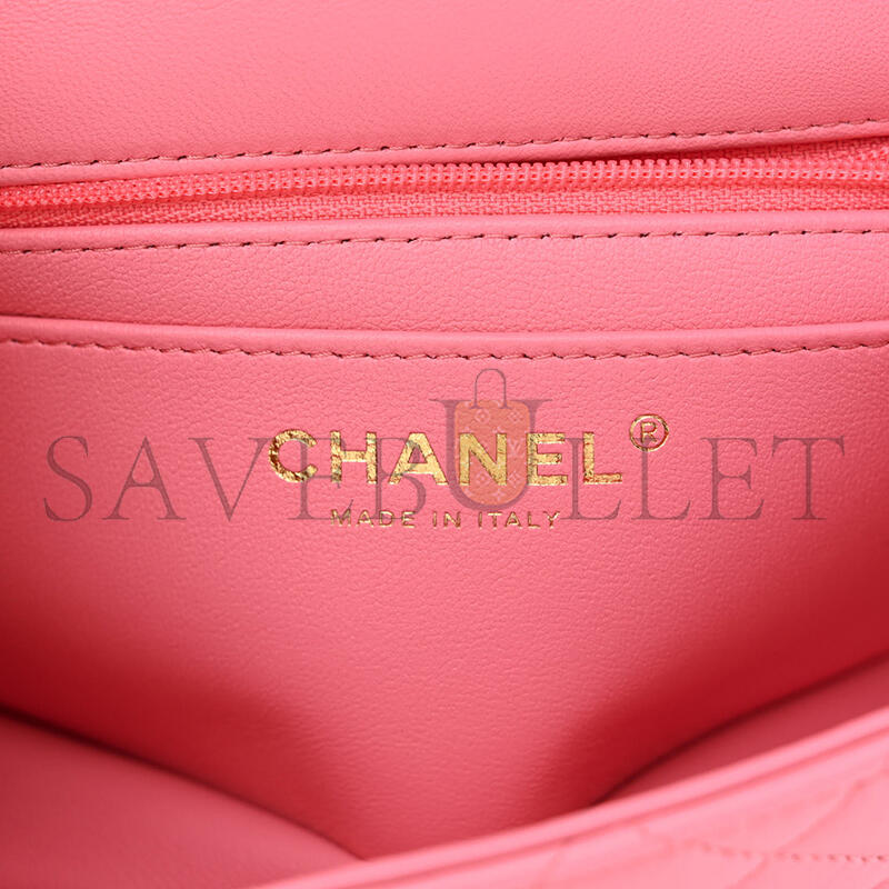 CHANEL MINI TOP HANDLE FLAP 1287460 (20*13*6cm)