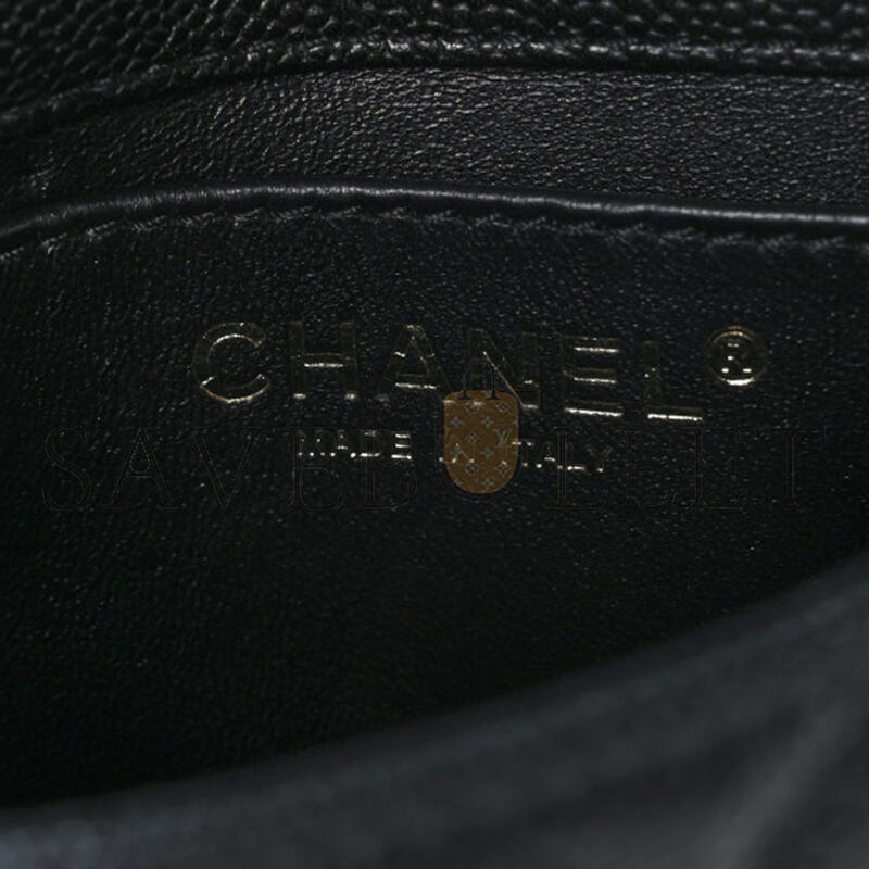 CHANEL CAVIAR QUILTED MINI SWEETHEART FLAP 1337872 (18*13*6cm)
