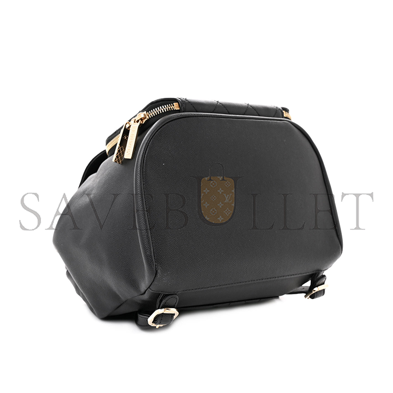 CHANEL CAVIAR QUILTED BUSINESS AFFINITY BACKPACK 1586970 (22*24*13cm)