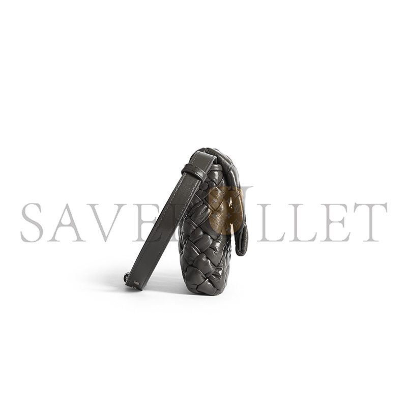 BOTTEGA VENETA SMALL RUMPLE MESSENGER 787113V4HO11470 (21*14*5cm)