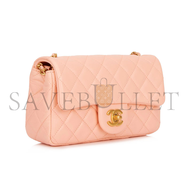 CHANEL PEARL CRUSH MINI FLAP BAG 1020147 (20*13*6cm)