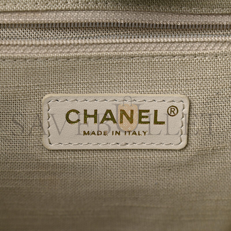 CHANEL MIXED FIBERS SMALL DEAUVILLE TOTE 1218564 (34*26*17cm)