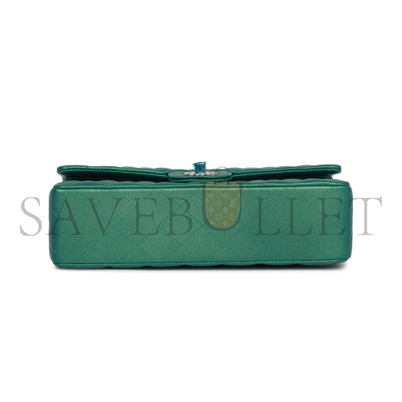 CHANEL IRIDESCENT MEDIUM DOUBLE FLAP 11065427 (25*15*6cm)