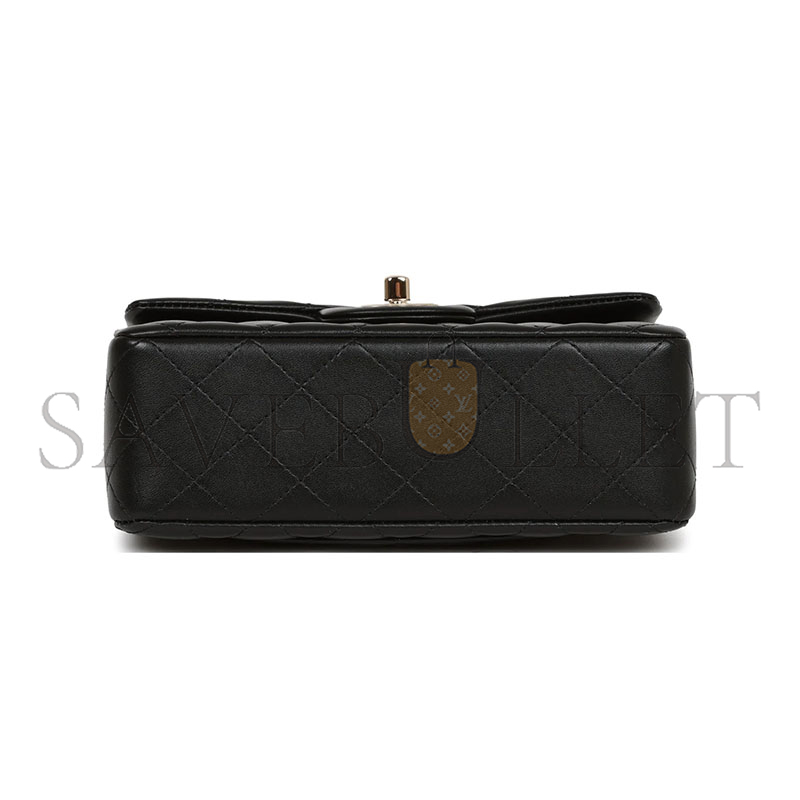 CHANEL MINI FLAP BAG WITH TOP HANDLE AS2431 (20*12*6cm)