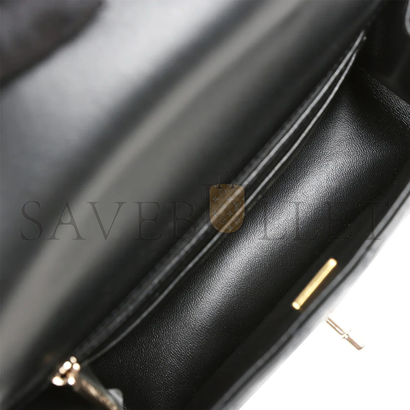 CHANEL MINI FLAP BAG WITH TOP HANDLE AS2431 (20*12*6cm)