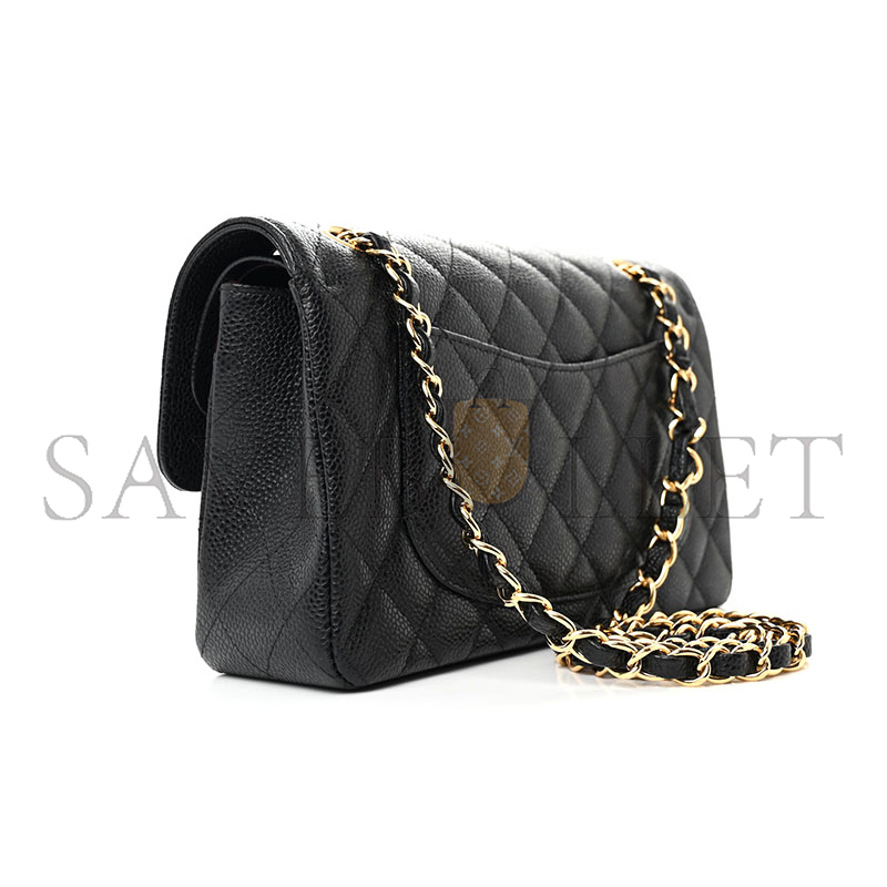 CHANEL CAVIAR QUILTED SMALL DOUBLE FLAP 1635765 (23*14*6cm)