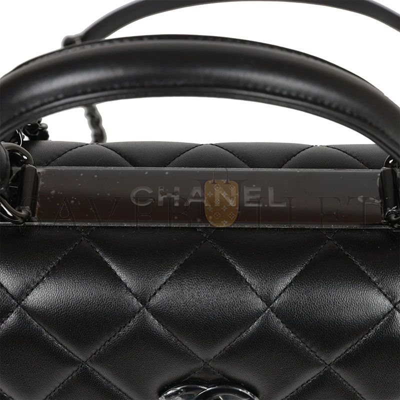 CHANEL LAMBSKIN QUILTED LARGE TRENDY CC BAG 1622540 (32*27*16cm)