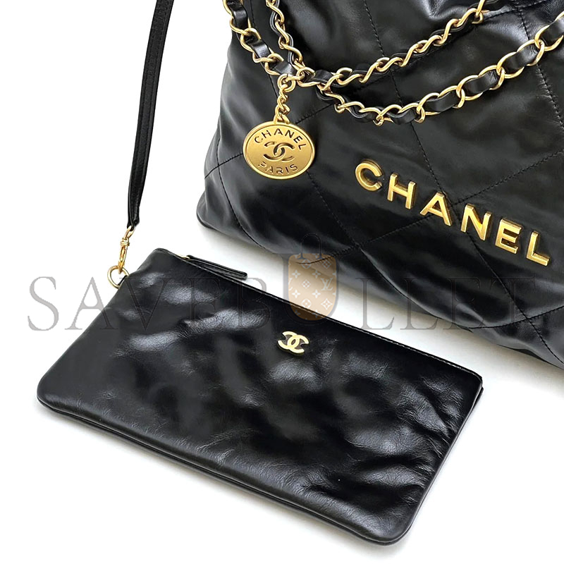 CHANEL MEDIUM 22 HANDBAG AS3261 B08037 94305 (42*39*8cm)