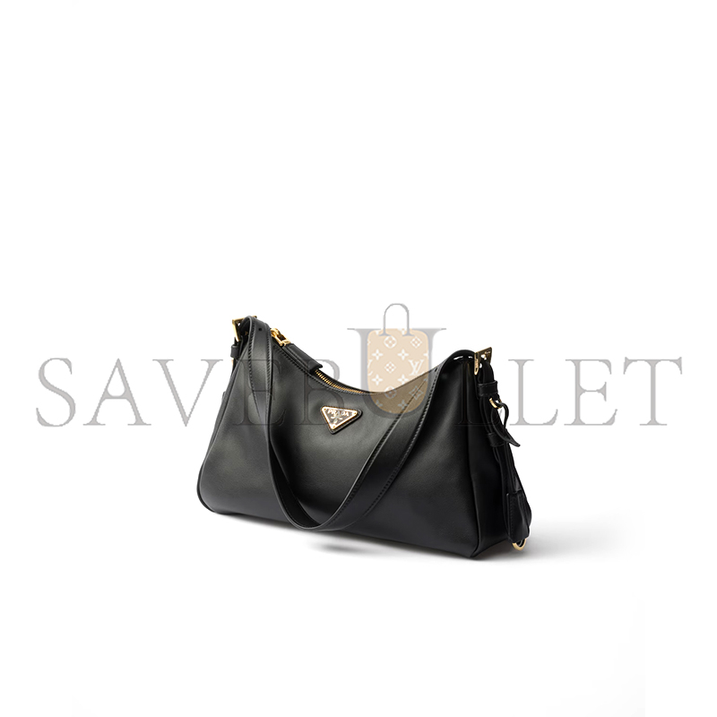 PRADA AIMÉE MEDIUM LEATHER SHOULDER BAG 1BC229 (31*18*10cm)