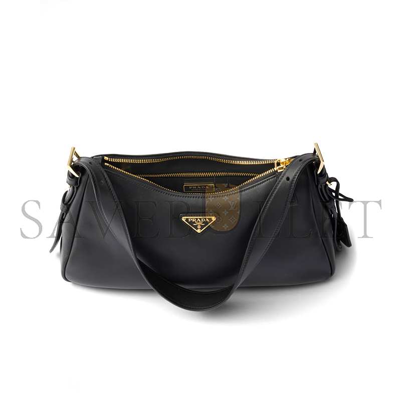 PRADA AIMÉE MEDIUM LEATHER SHOULDER BAG 1BC229 (31*18*10cm)