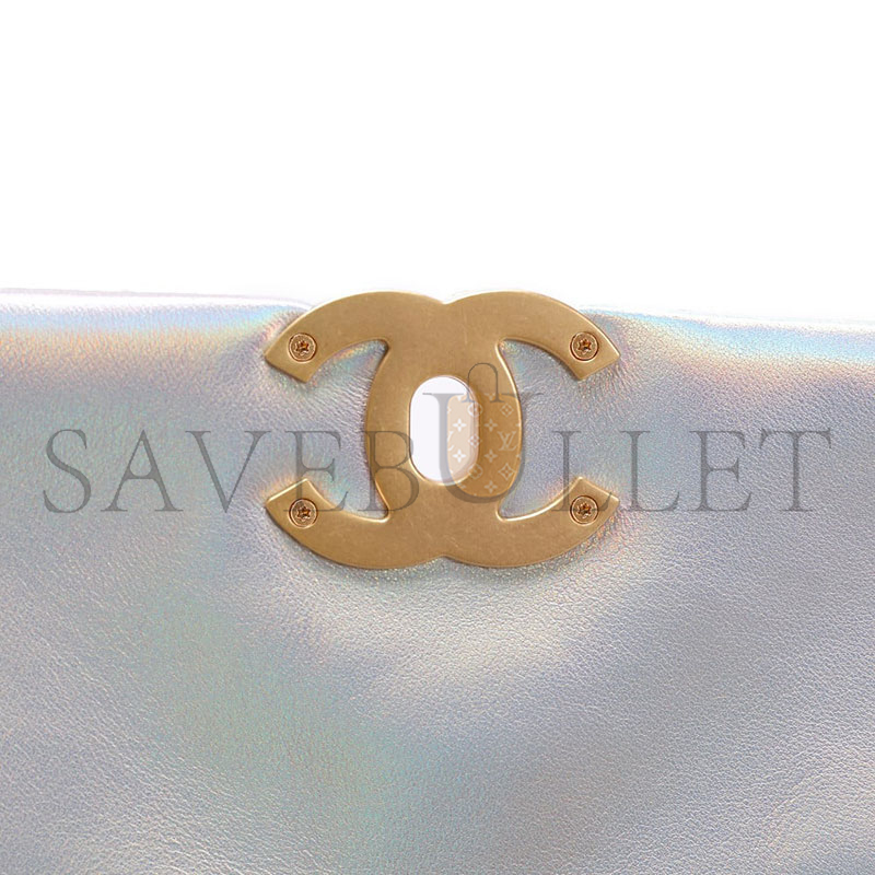 CHANEL MASTER IRIDESCENT MEDIUM 19 FLAP 1352641 (26*17*8cm)
