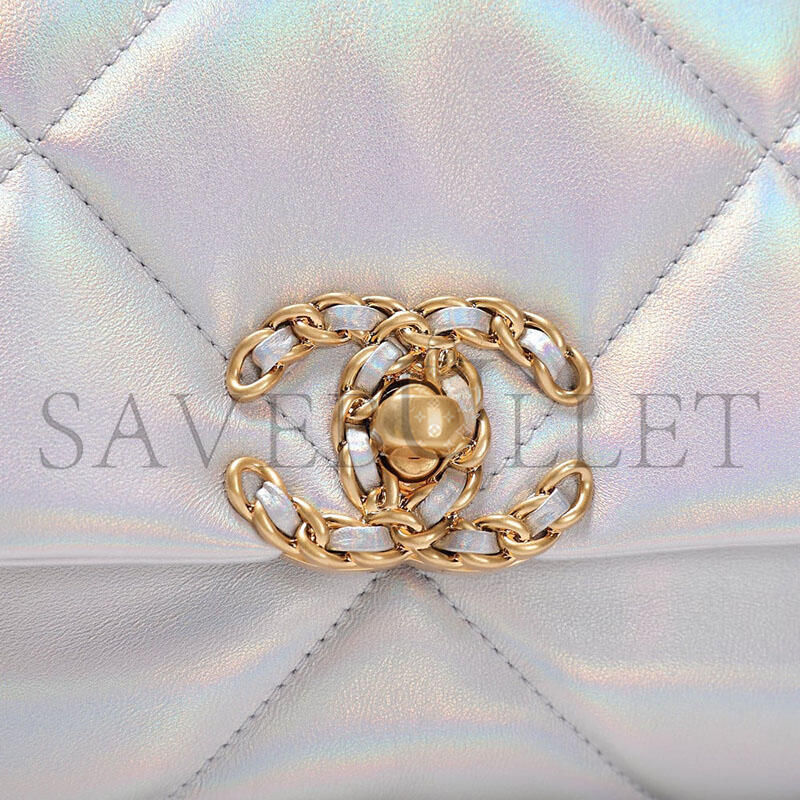CHANEL MASTER IRIDESCENT MEDIUM 19 FLAP 1352641 (26*17*8cm)