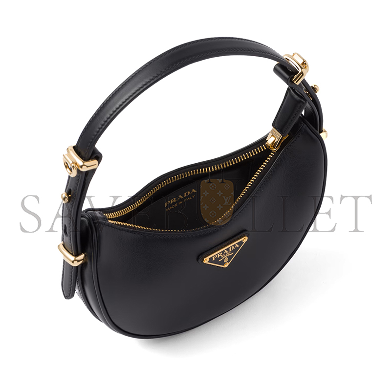 PRADA ARQUÉ LEATHER MINI SHOULDER BAG 1BC199 (18*16*5cm)