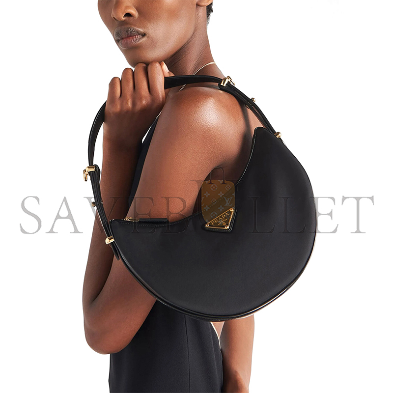 PRADA ARQUÉ RE-NYLON SHOULDER BAG 1BC194 (22.5*18.5*6.5cm)