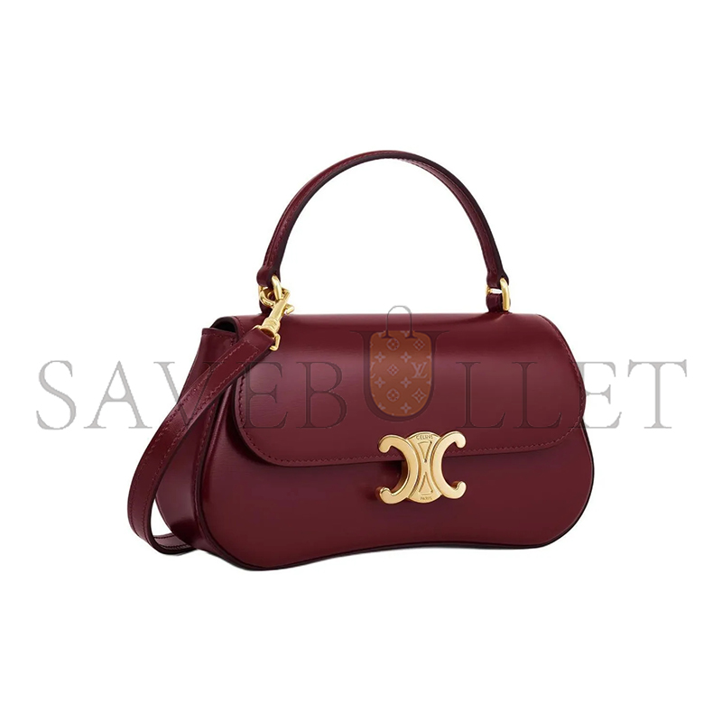 CELINE TEEN CELINE LOLA IN SHINY CALFSKIN 119533BF4.28LB (20*11.5*5cm)