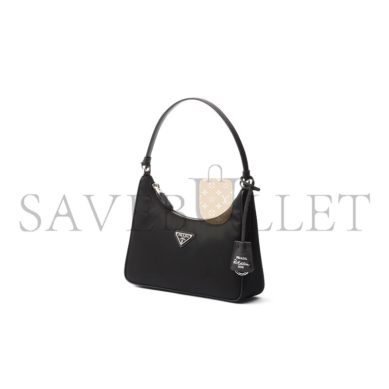 PRADA RE-EDITION 2005 RE-NYLON AND SAFFIANO MINI BAG 1N204M (22*18*6.5cm)