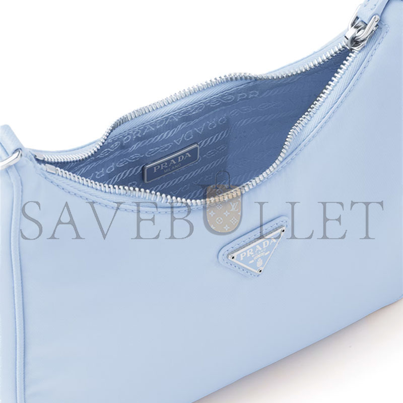 PRADA RE-EDITION 2005 RE-NYLON BAG 1BH204 (22*18*6cm)