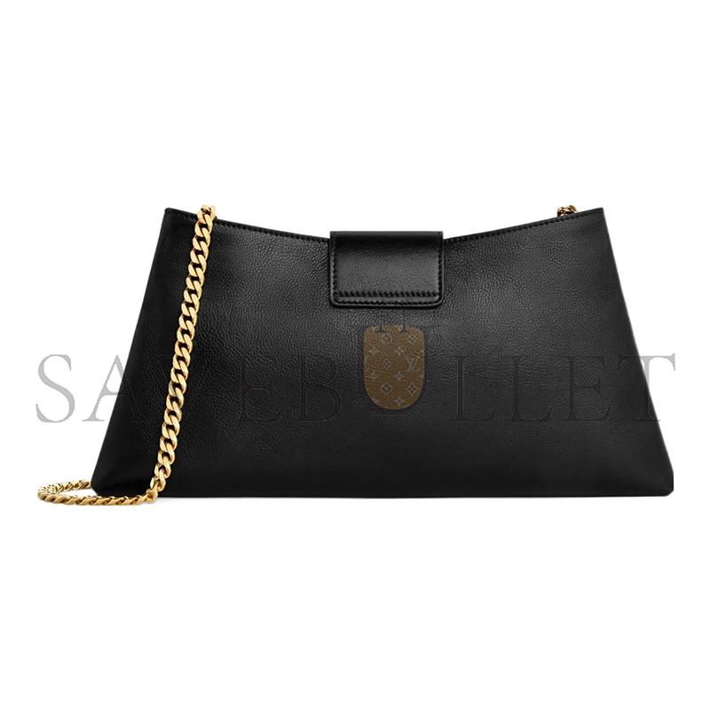 CELINE SHOULDER BAG IN WILTERN TRIOMPHE SOFT COW LEATHER 113673FEO.38NO (31*15*2cm)