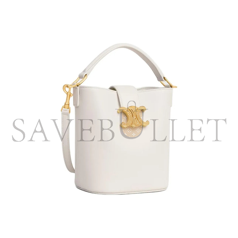 CELINE MINI BUCKET LOUISE IN SMOOTH CALFSKIN 10N473GHJ.01RC (13.5*16*10cm)