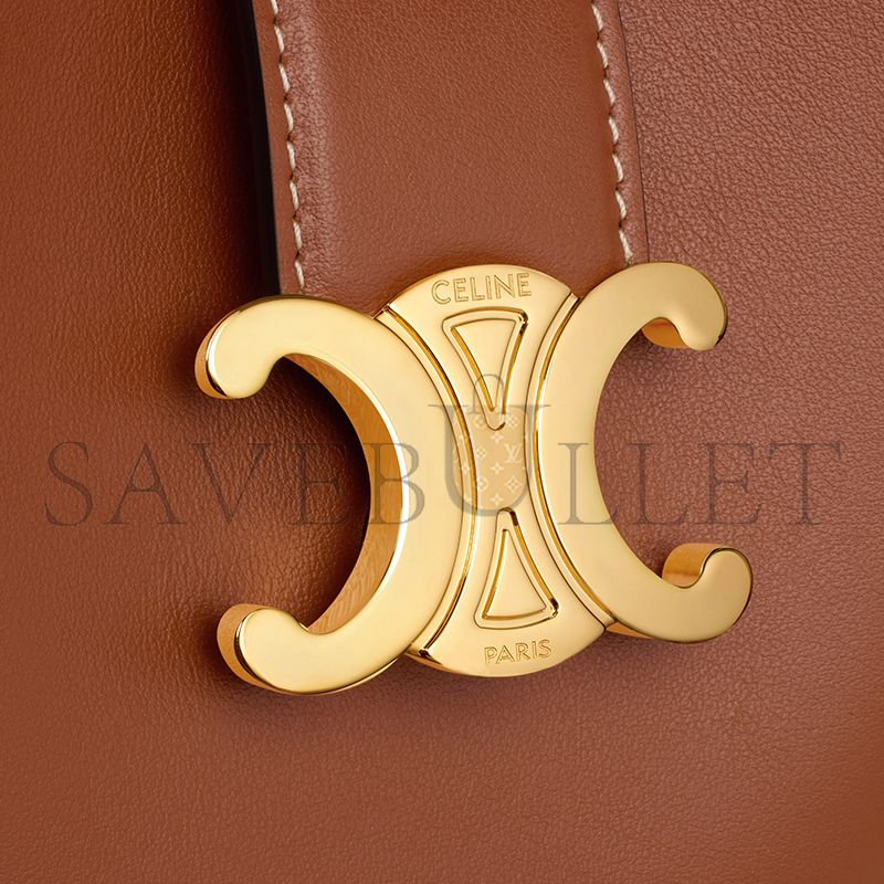 CELINE SMALL BUCKET LOUISE IN SMOOTH CALFSKIN 119173FX9.04LU (19*16*12cm)