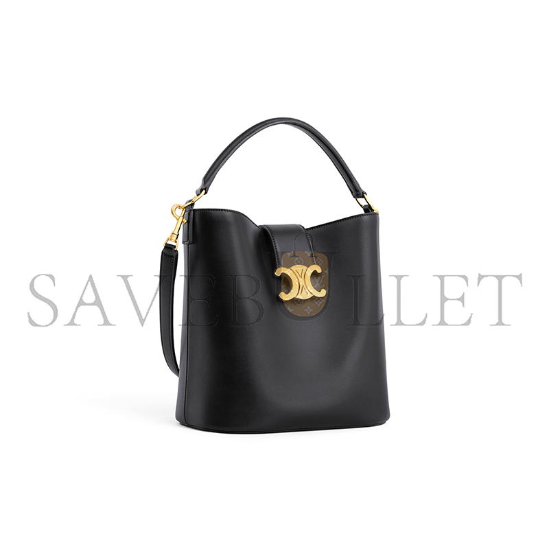 CELINE MEDIUM BUCKET LOUISE IN SMOOTH CALFSKIN 116613FX9.38NO (28*24*16cm)