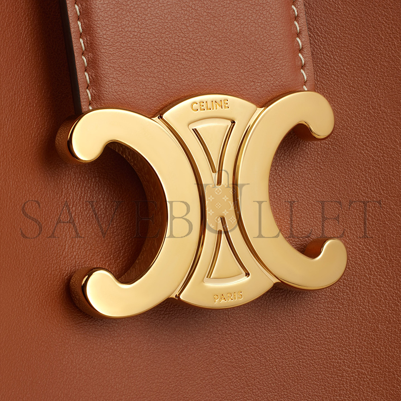 CELINE MEDIUM BUCKET LOUISE IN SMOOTH CALFSKIN 116613FX9.04LU (28*24*16cm)