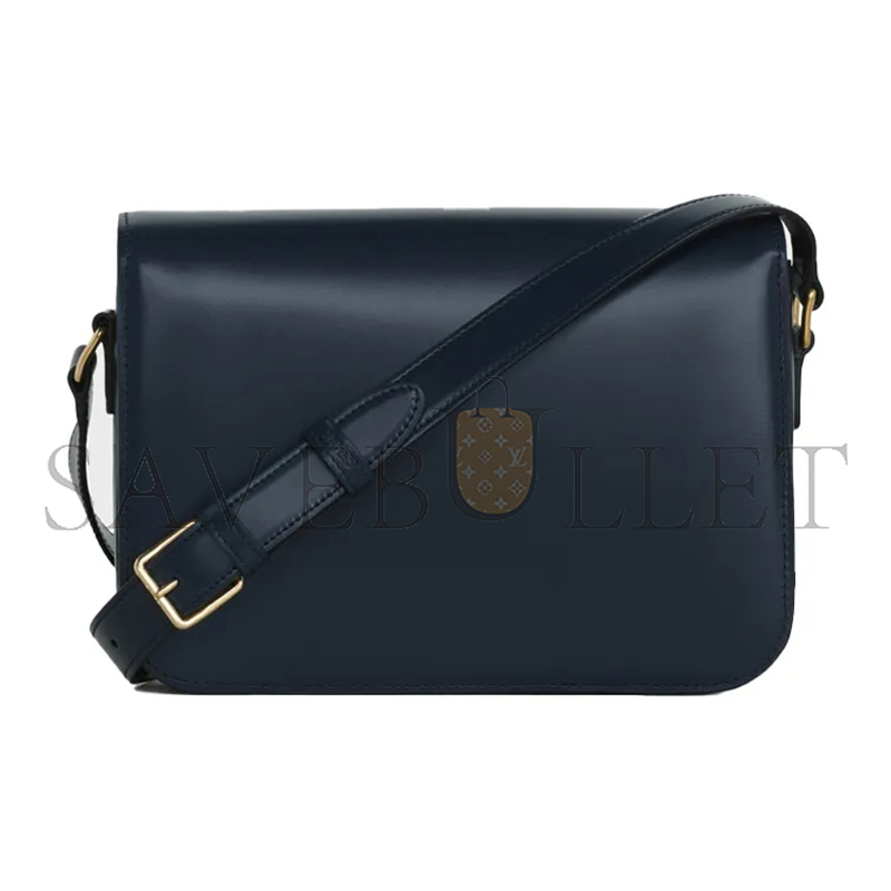 CELINE MEDIUM TEEN TRIOMPHE BAG IN SHINY CALFSKIN 187363BF4.07OC (22.5*16.5*7.5cm)