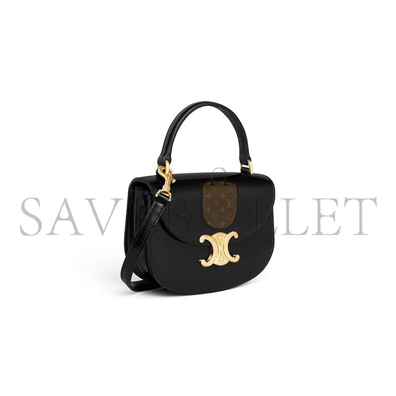 CELIN MINI BESACE CLEA IN SHINY CALFSKIN 10L063ETZ.38NO (15.5*11.5*5cm)