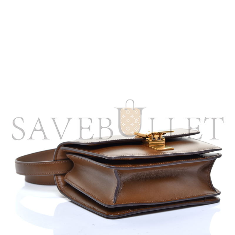CELIN SMALL SHOULDER BAG IN CLASSIC STRIPED CALFSKIN 189183DLS.38NF (16*13*7cm)