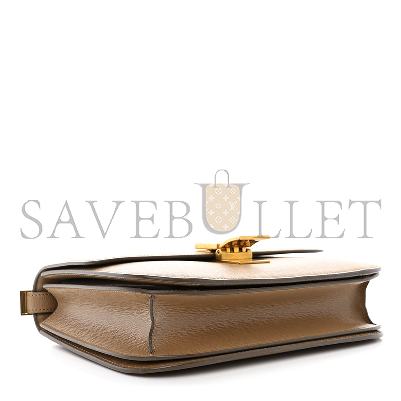 CELINE MEDIUM SHOULDER BAG IN TEEN CLASSIC CORRUGATED CALFSKIN 164173DLS.27OV (24*18*7cm)