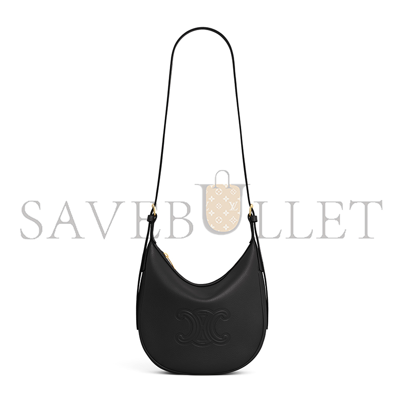 CELINE SMALL HELOÏSE BAG IN SUPPLE GRAINED CALFSKIN 117253FLH.38NO (24*21*7cm)