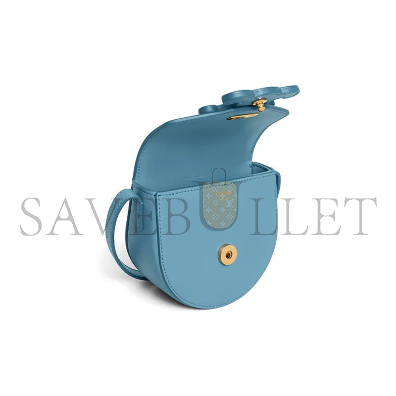 CELINE MINI CROSSBODY IN BESACE TRIOMPHE  SMOOTH COWHIDE 10J303DPQ.07DD (11*10*5cm)