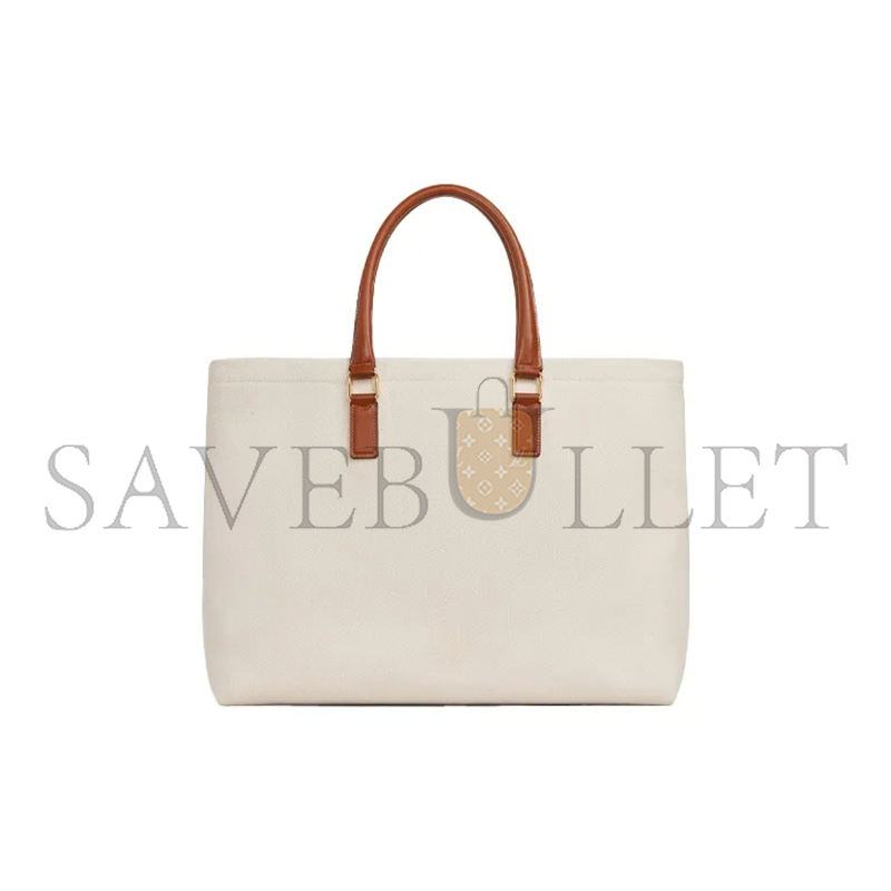 CELINE TOTE IN HORIZONTAL CABAS FABRIC PATCH COW 190062DHW.02NT (44*32*16cm)