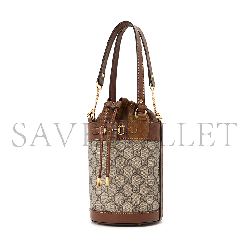 GUCCI HORSEBIT 1955 BUCKET BAG 637115 (19*14*14cm)