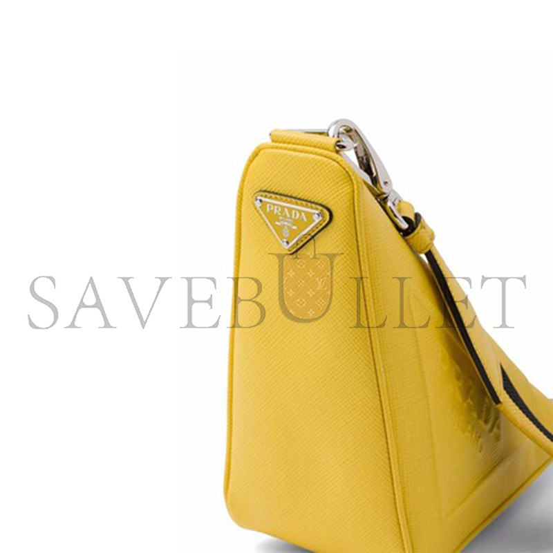 PRADA SAFFIANO LEATHER TRIANGLE BAG 2VH155 (28*18*11cm)