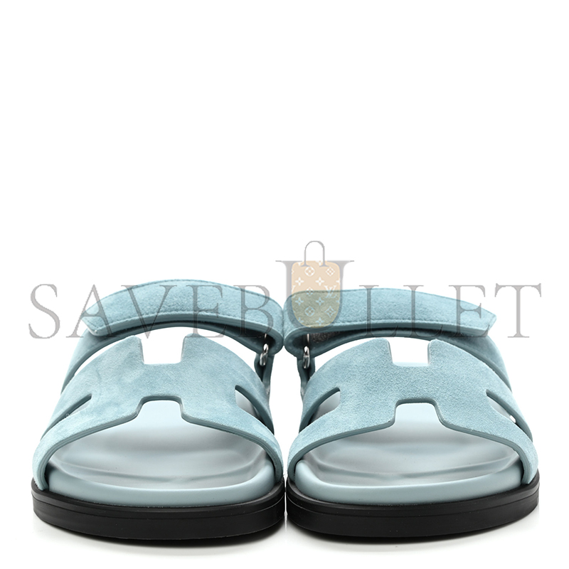 HERMES SUEDE GOATSKIN WOMENS CHYPRE SANDALS H211115Z6H