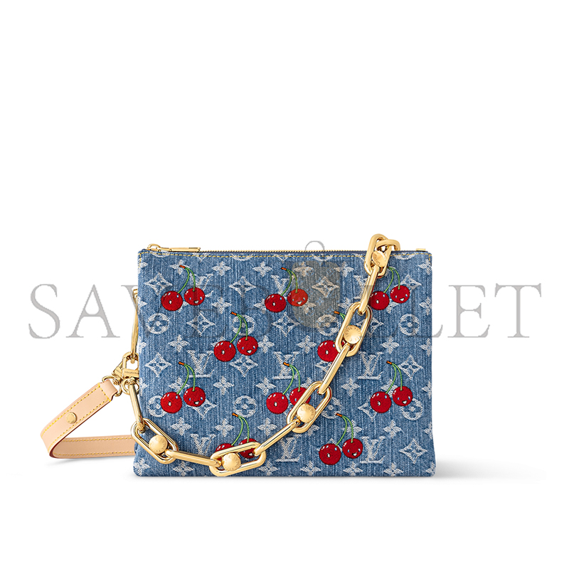 LOUIS VUITTON DENIM MURAKAMI LV X TM COUSSIN PM M14978 (26*20*12cm)