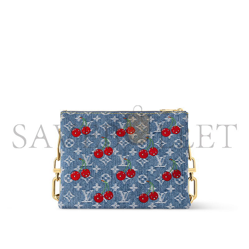 LOUIS VUITTON DENIM MURAKAMI LV X TM COUSSIN PM M14978 (26*20*12cm)
