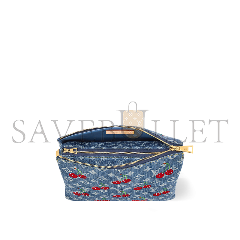LOUIS VUITTON DENIM MURAKAMI LV X TM COUSSIN PM M14978 (26*20*12cm)