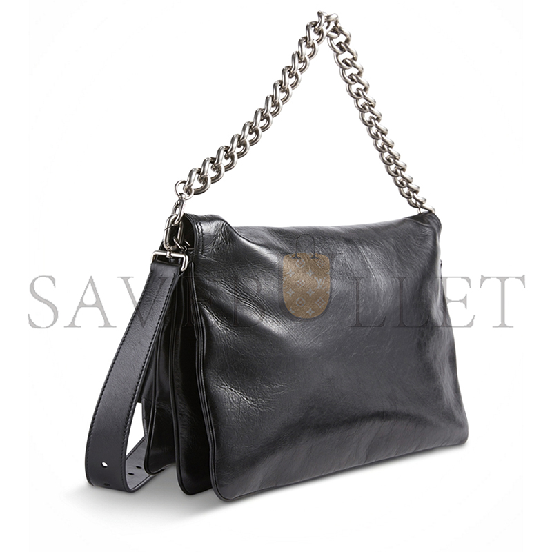 BALENCIAGA LARGE BB SOFT IN BLACK 7484882AAZ41000 (36*23.8*3cm)