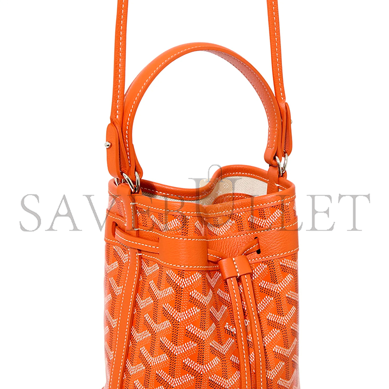 GOYARD PETIT FLOT MINI BUCKET BAG PEFLOTMINTY07CL07P (17.5*12*10cm)