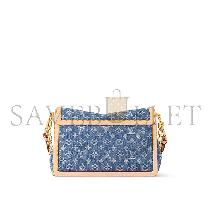 LOUIS VUITTON DENIM DAUPHINE SOFT GM M13319 (28*20*11cm)