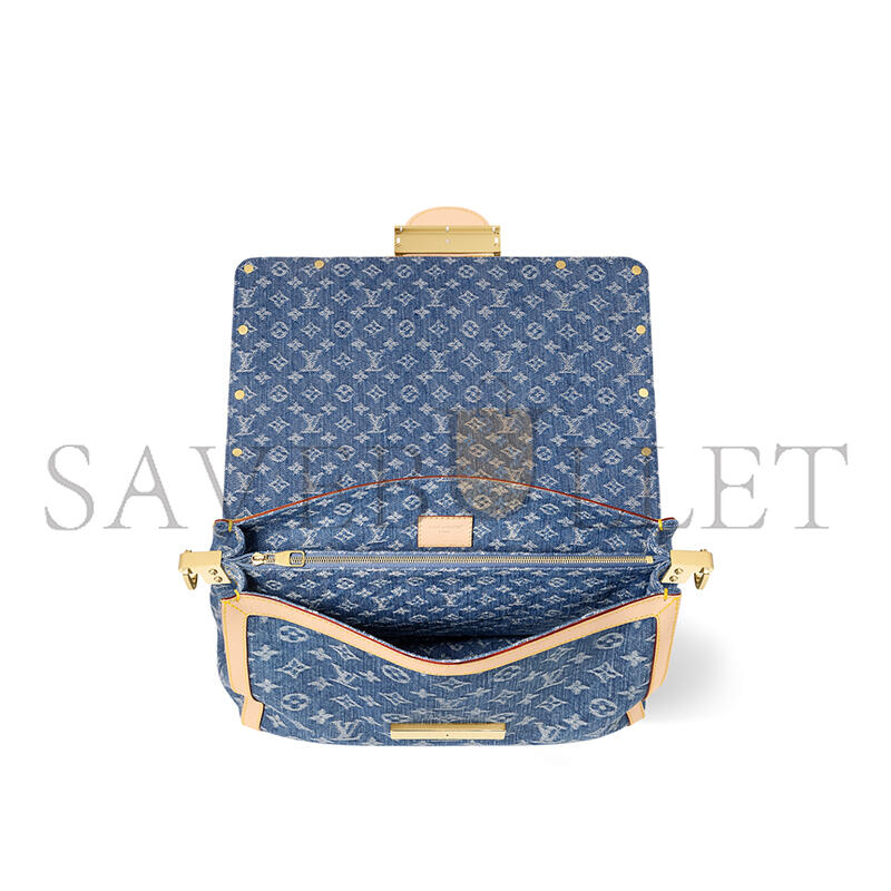 LOUIS VUITTON DENIM DAUPHINE SOFT GM M13319 (28*20*11cm)