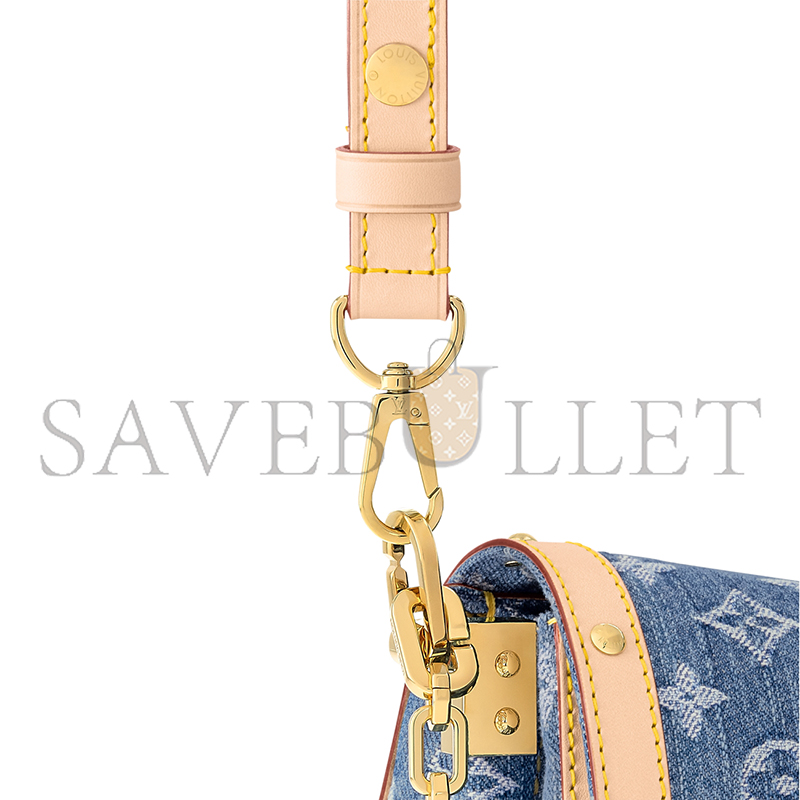 LOUIS VUITTON DENIM DAUPHINE SOFT GM M13319 (28*20*11cm)