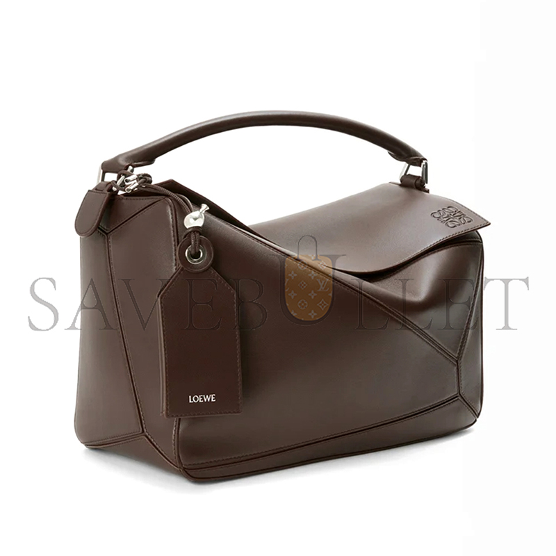 LOEWE LARGE FEATHERLIGHT PUZZLE BAG IN NAPPA LAMBSKIN B510PNLX02 (33*21.5*14.7cm)