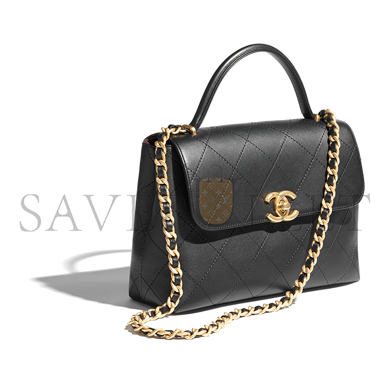 CHANEL MASTER SMALL FLAP BAG WITH TOP HANDLE 296382 (28*20.5*9.5cm)