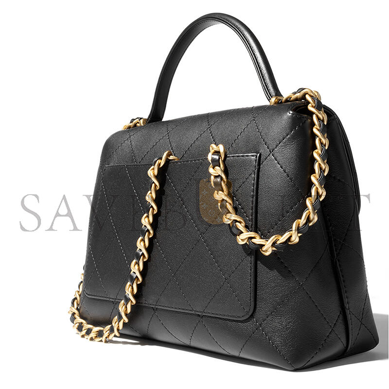 CHANEL MASTER SMALL FLAP BAG WITH TOP HANDLE 296382 (28*20.5*9.5cm)