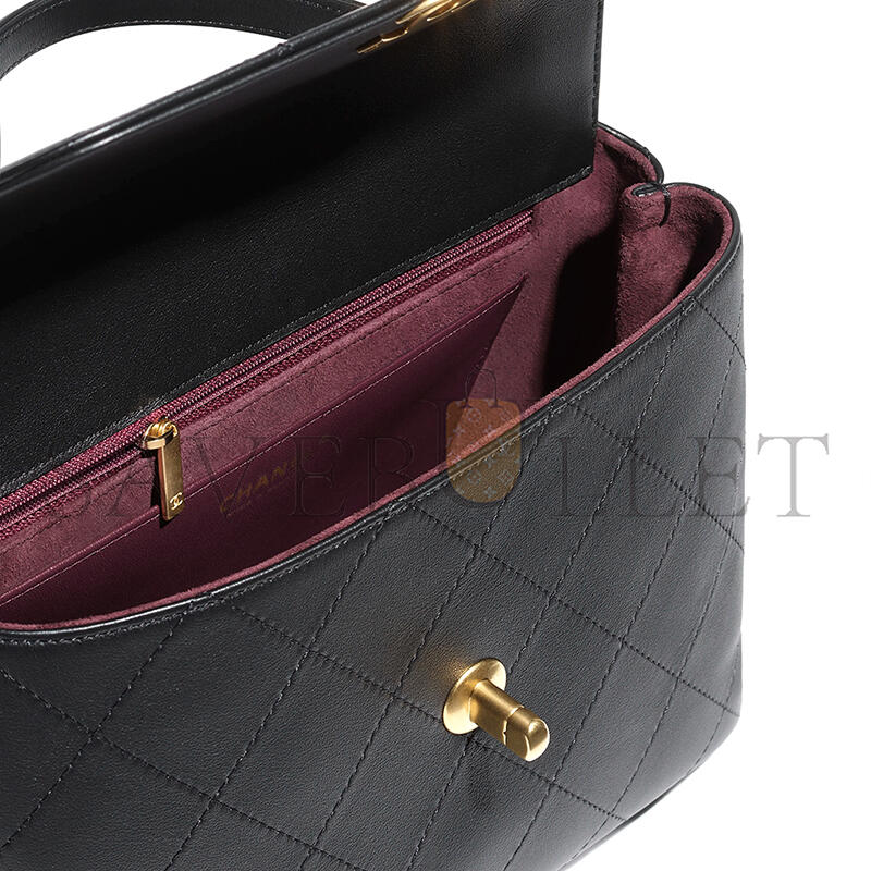 CHANEL MASTER SMALL FLAP BAG WITH TOP HANDLE 296382 (28*20.5*9.5cm)