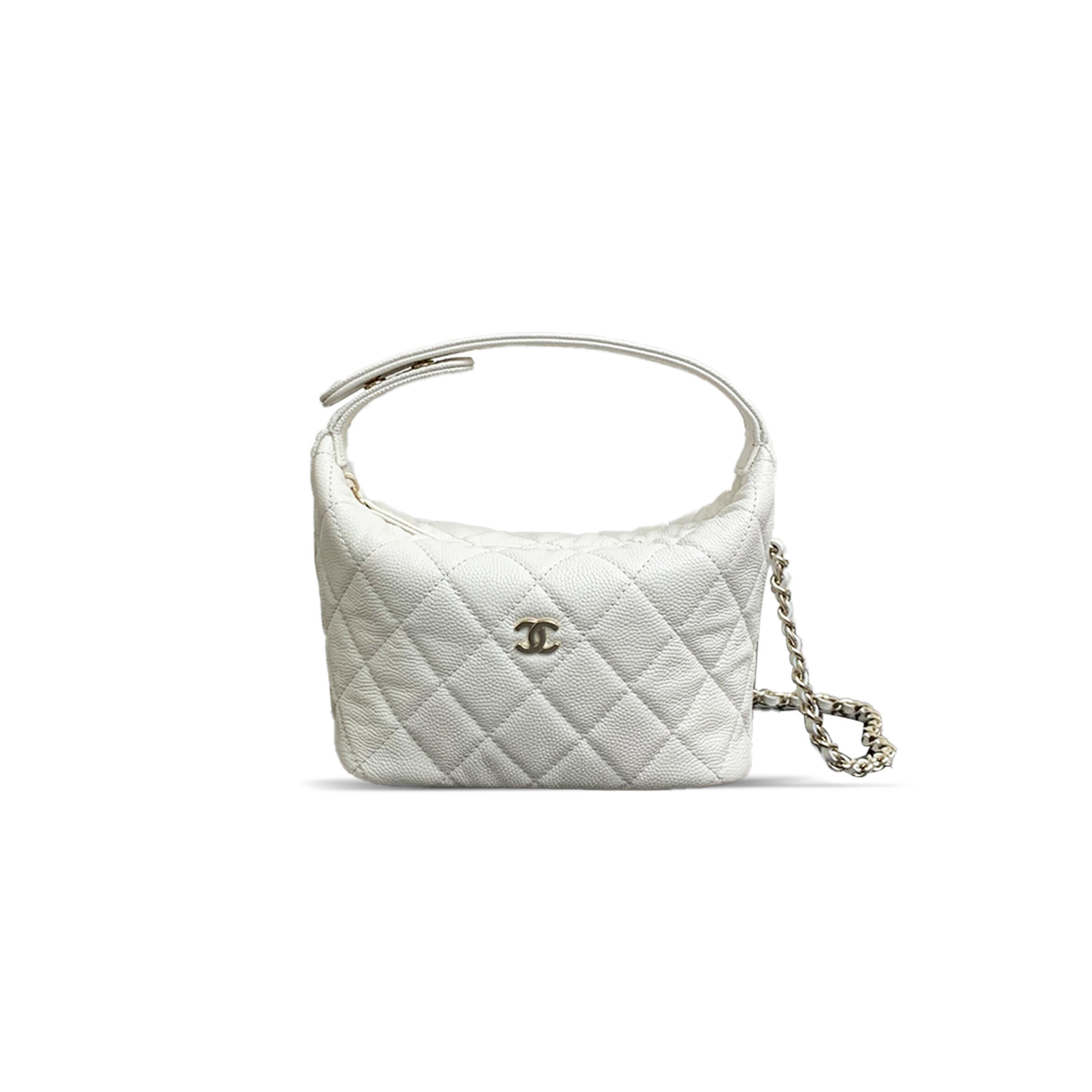 CHANEL CLASSIC HOBO WITH CHAIN 396753 (21*19*6cm)